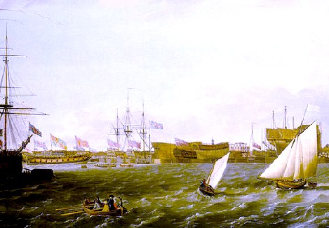 Blackwall Yard From the Thames